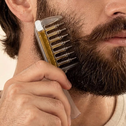 Crystal Serum Comb for Scalp Massage